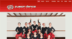 Desktop Screenshot of fusiondance.co.nz